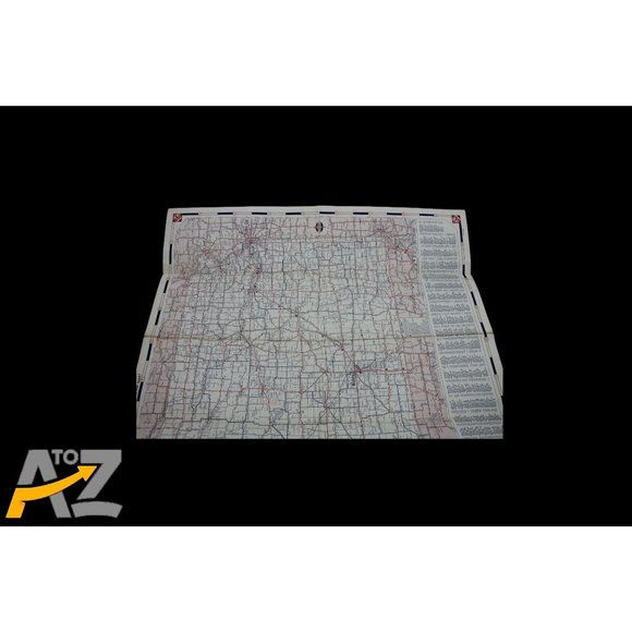 Vintage Standard Oil Company Kansas Road Travel Pocket Map early 1960's - Picture 9 of 10